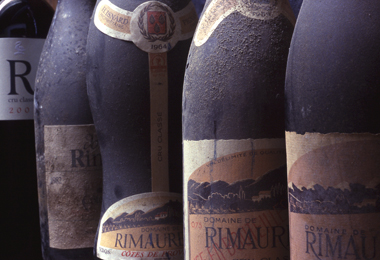 Vieilles bouteilles de rimauresq